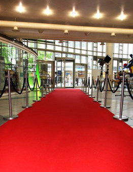 Roter Teppich